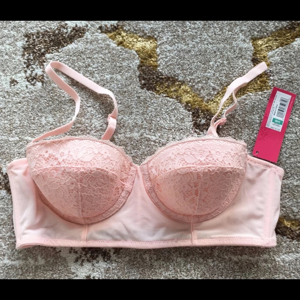 Pink Halter Bra